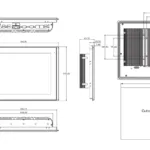 IPC-5012ASC-3 | 12.1″ Panel PC Intel Core i5-1235U
