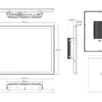 IPC-5019ASC-3 | 19″ Panel PC Intel Core i5-1235U