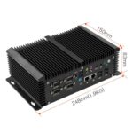 IBC-400OA | Fanless Industrial Computer Intel Core i3-8140U